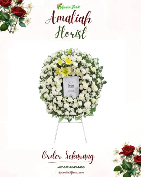 Krans Bunga Duka Rawa Mekarjaya